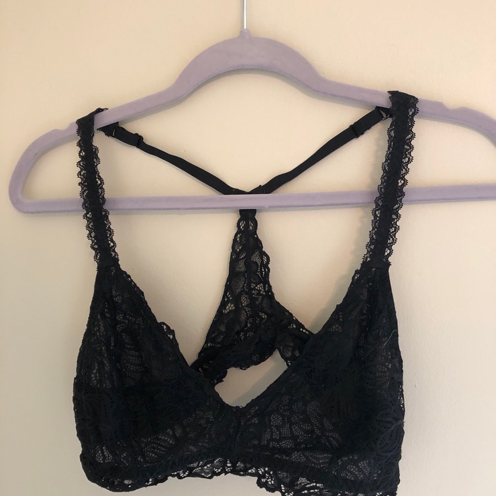 Black bralette
